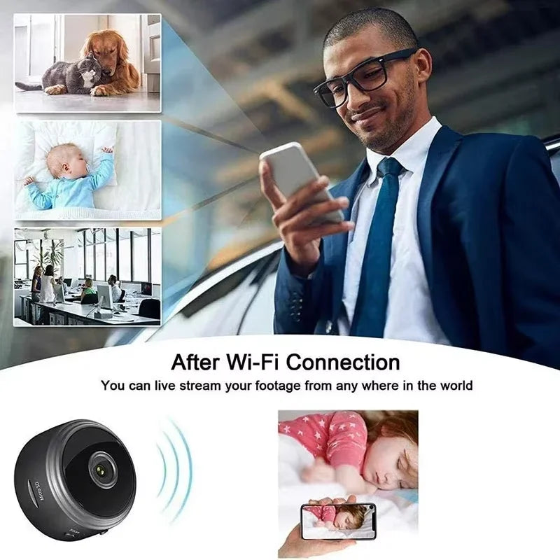 Xiaomi A9 Mini Camera Wifi 1080P HD Wireless Security Monitor For Home Night Version Protection Remote Intelligent Camcorder New