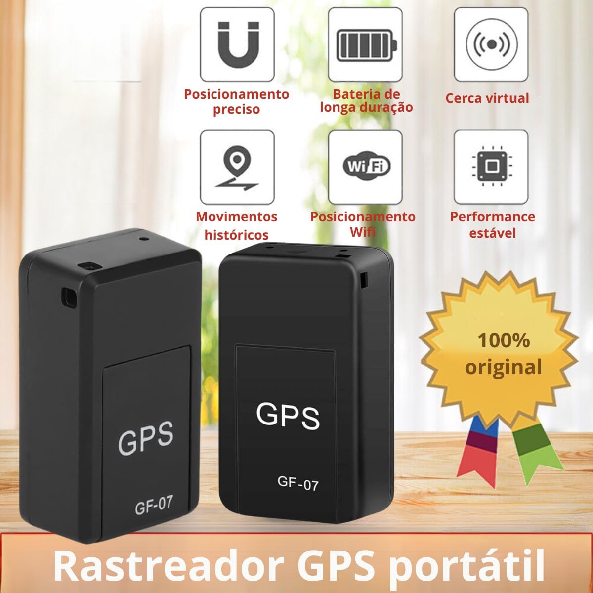 RASTREADOR GPS GF-07