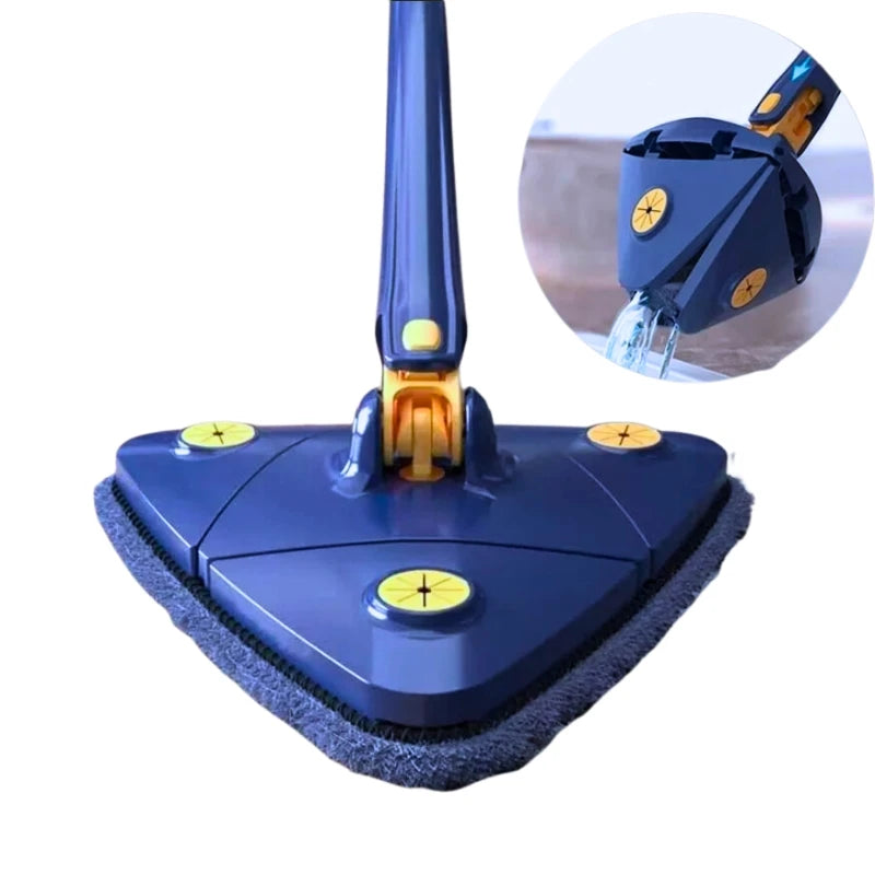 MOP LIMPEZA TRIÂNGULO AJUSTÁVEL GIRATÓRIO 360°