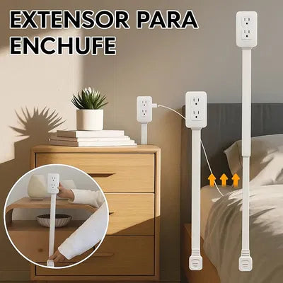 EXTENSOR DE TOMADA ELÉTRICA 180° AJUSTÁVEL