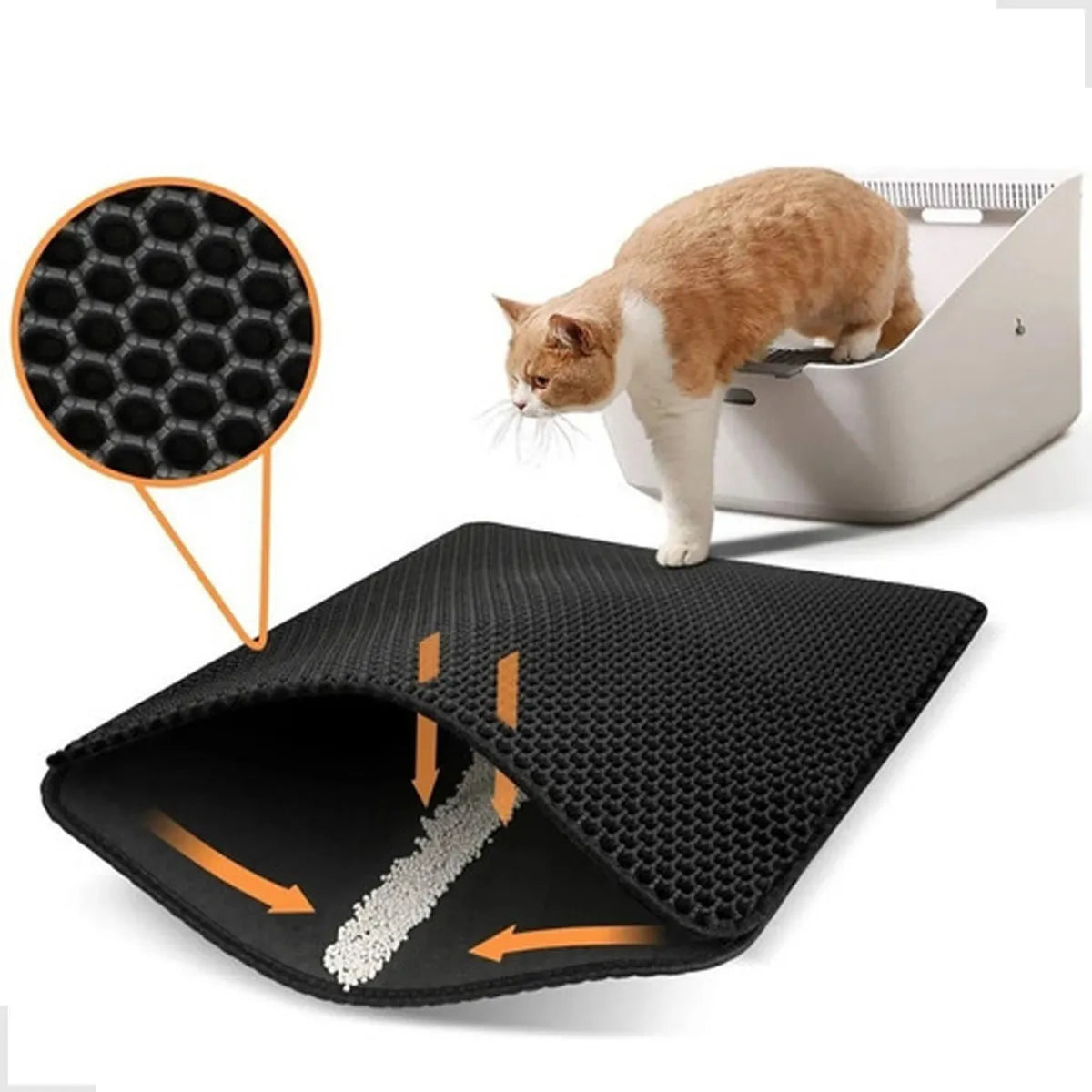 TAPETE DE AREIA PREMIUM PARA GATOS