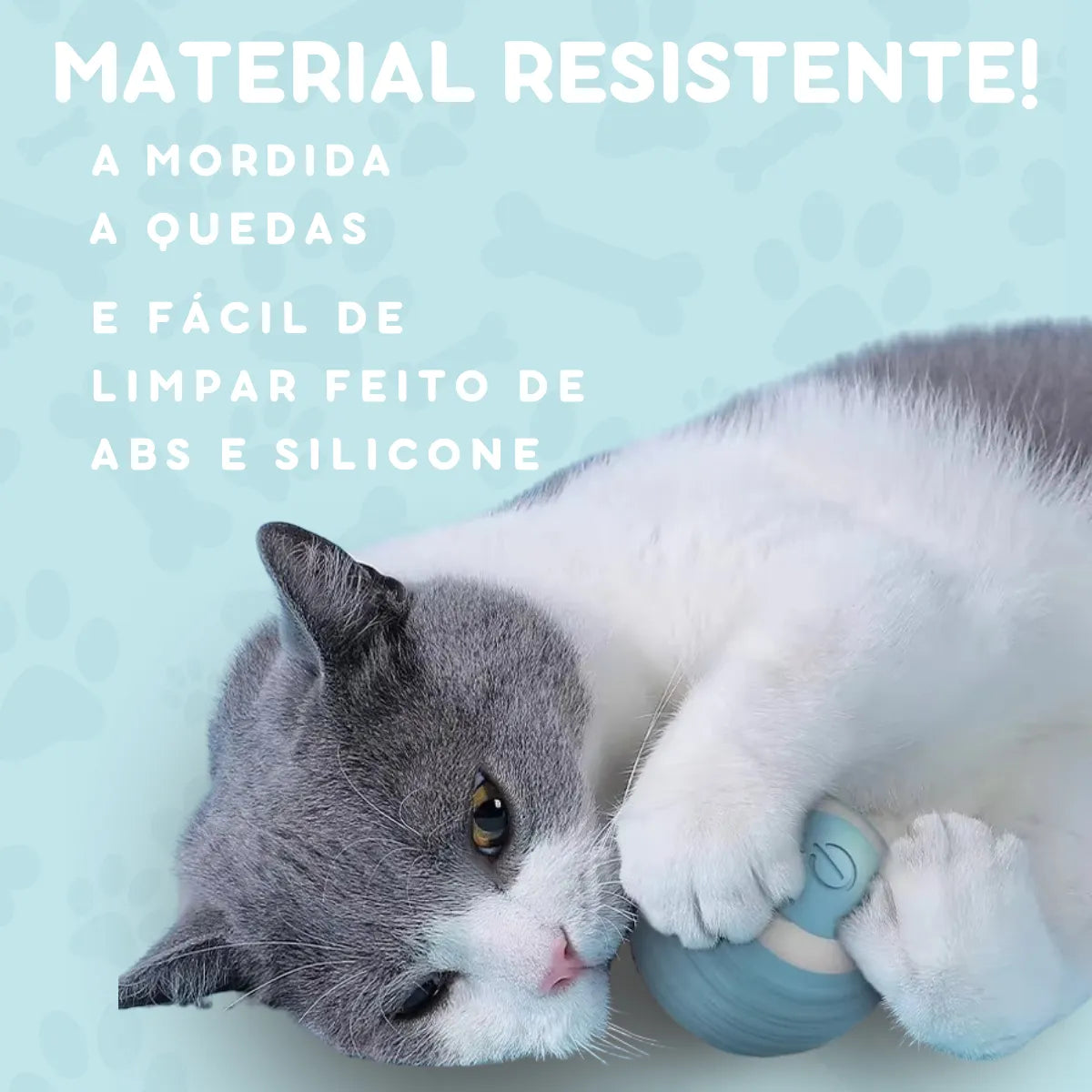 BRINQUEDO DE BOLA INTELIGENTE PARA GATOS