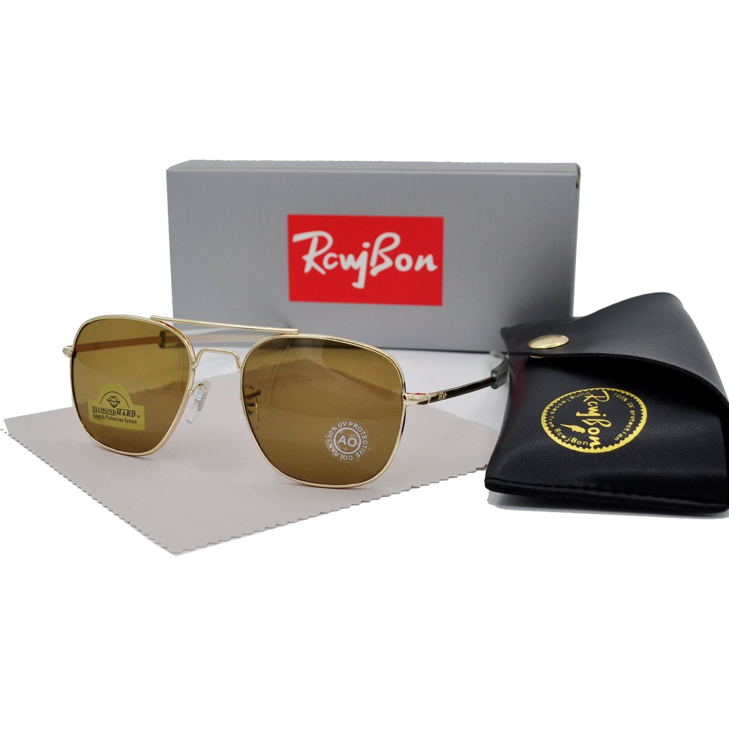 ÓCULOS DE SOL RETRÔ LUXO