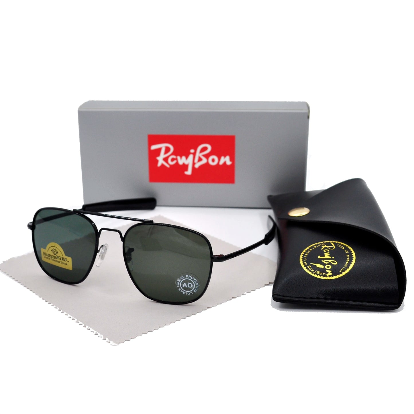 ÓCULOS DE SOL RETRÔ LUXO