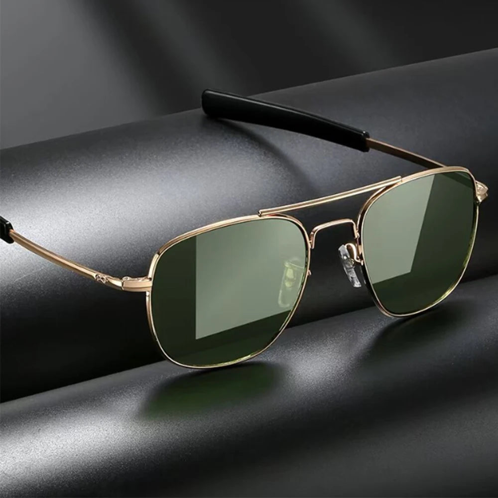 ÓCULOS DE SOL RETRÔ LUXO