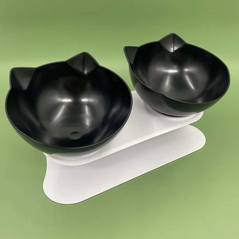 TIGELA DUPLA ANTIDERRAPANTE PARA GATOS