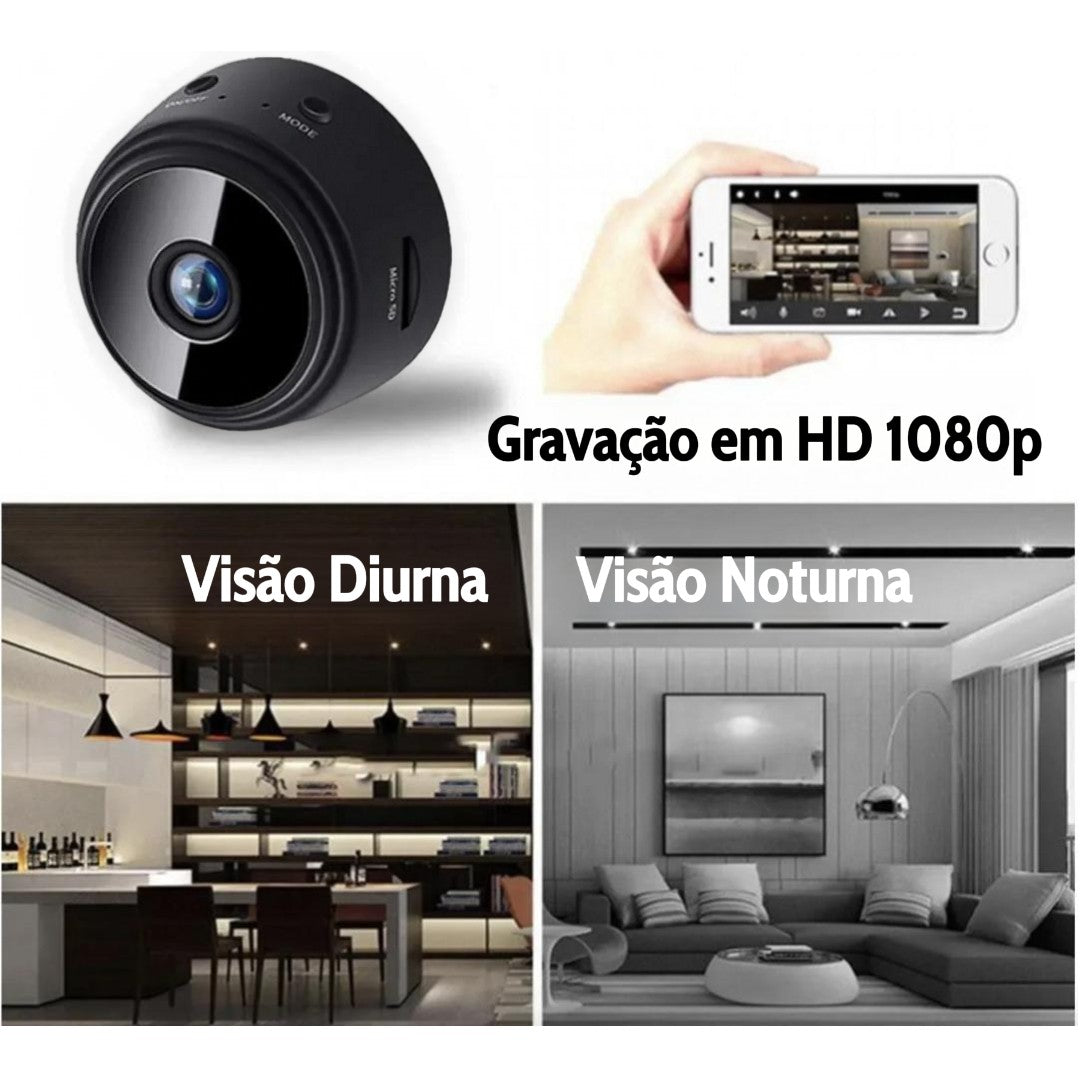 XIAOMI A9 MINI CÂMERA DE SEGURANÇA WI-FI 1080P HD