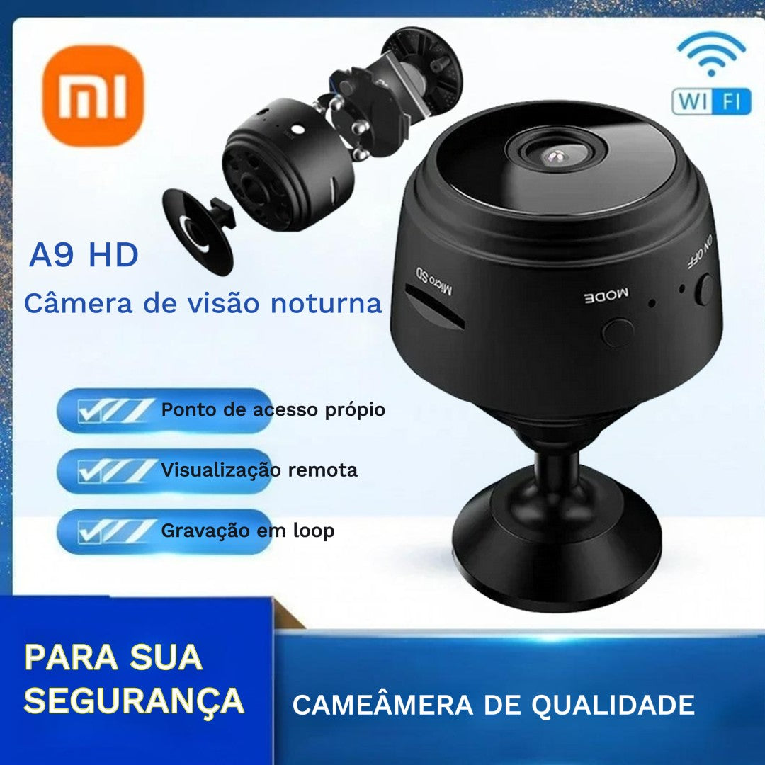 XIAOMI A9 MINI CÂMERA DE SEGURANÇA WI-FI 1080P HD