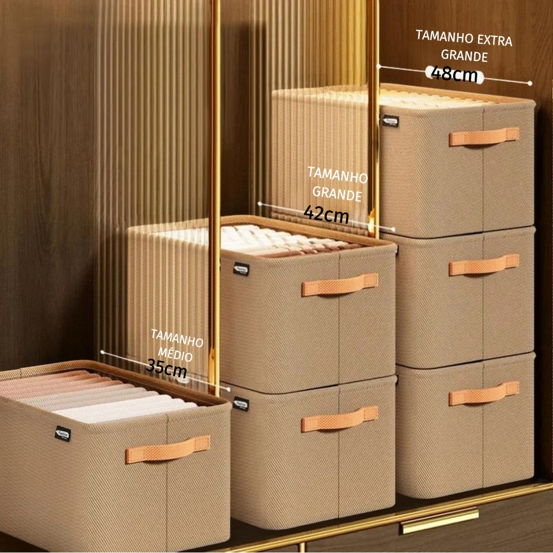 ORGANIZADOR PREMIUM DE TECIDO REFORÇADO