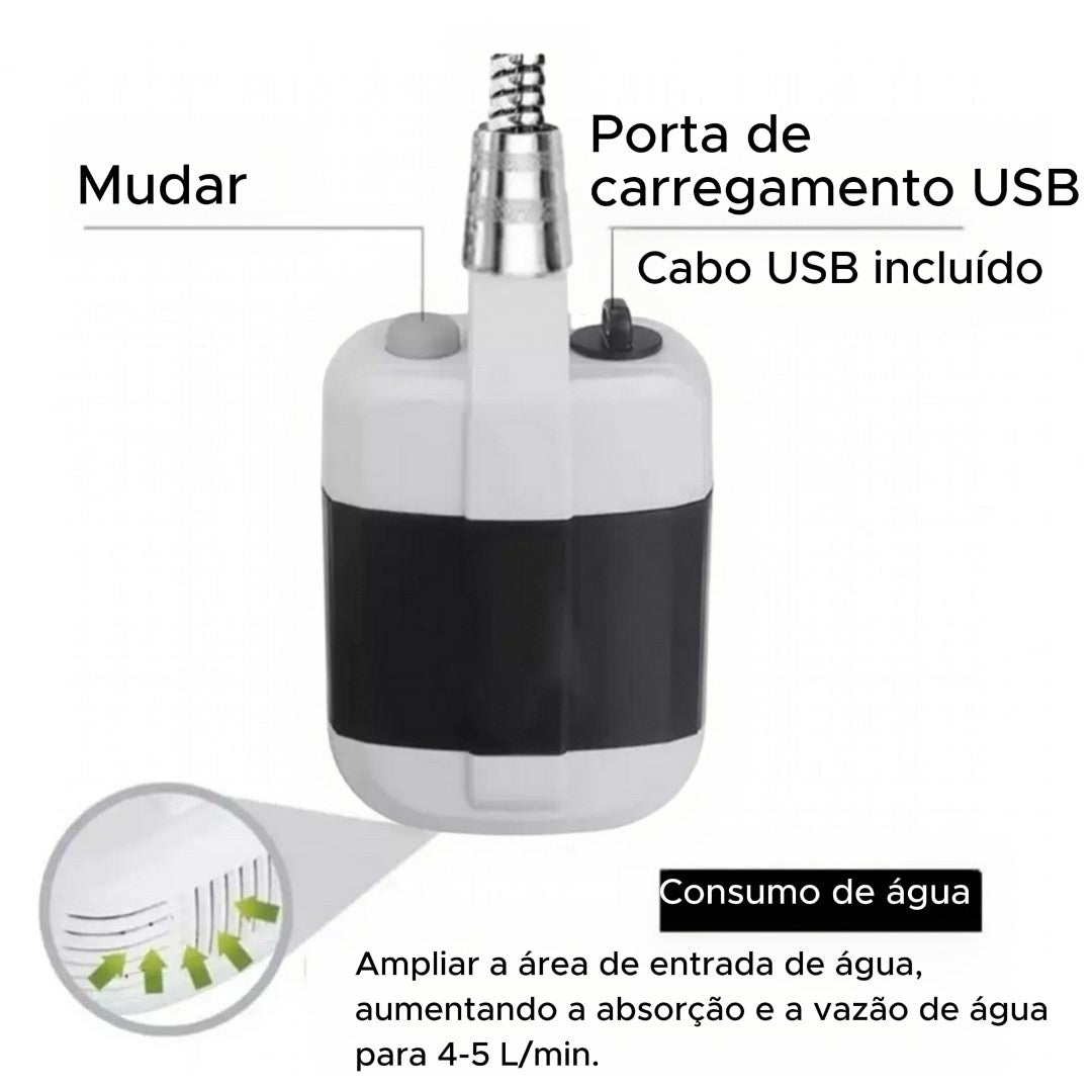 CHUVEIRO PORTÁTIL ELÉTRICO