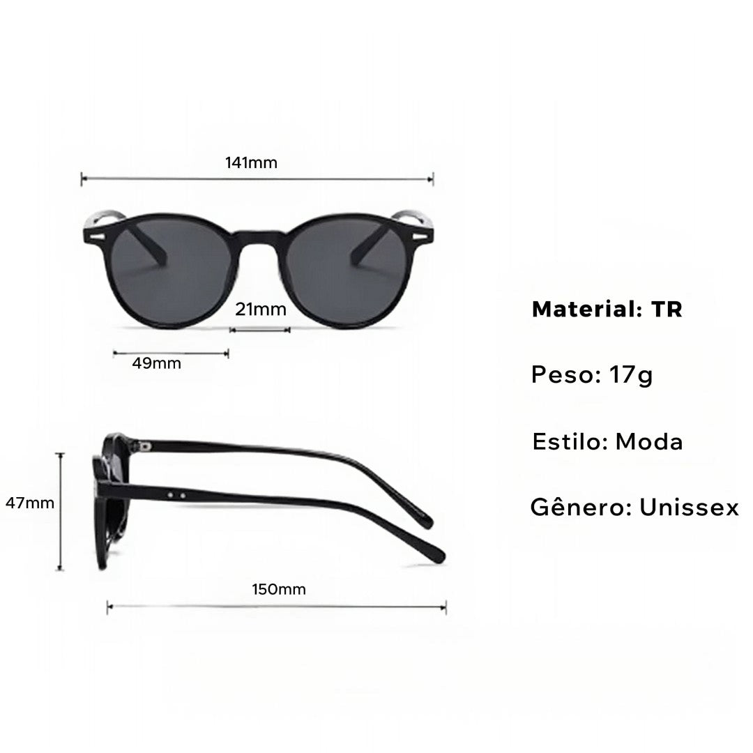 ÓCULOS DE SOL PREMIUM UNISSEX