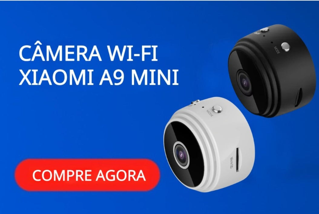 XIAOMI A9 MINI CÂMERA DE SEGURANÇA WI-FI 1080P HD